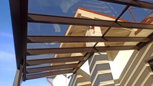 acoperire terasa cu aluminiu si sticla