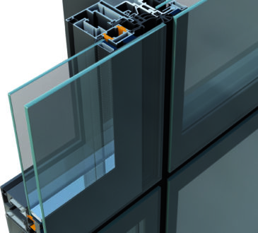 sistem complet pentru pereți cortină
