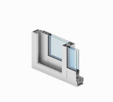 uși culisante fără barieră termică