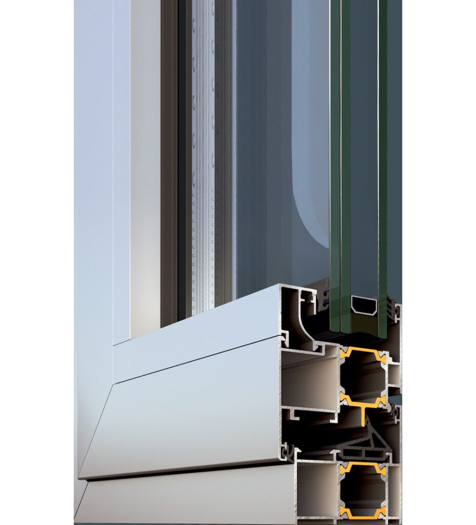 sistem de profile cu barieră termică