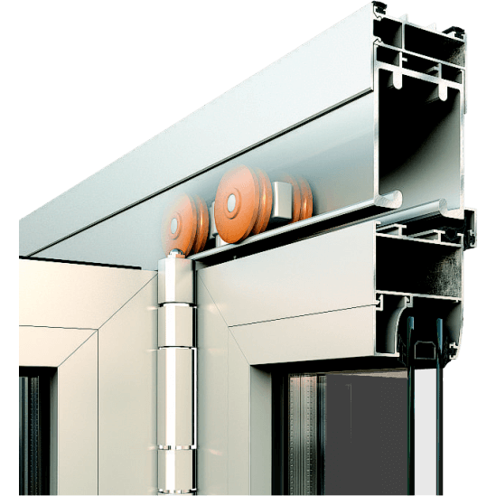 uși cu deschidere armonică